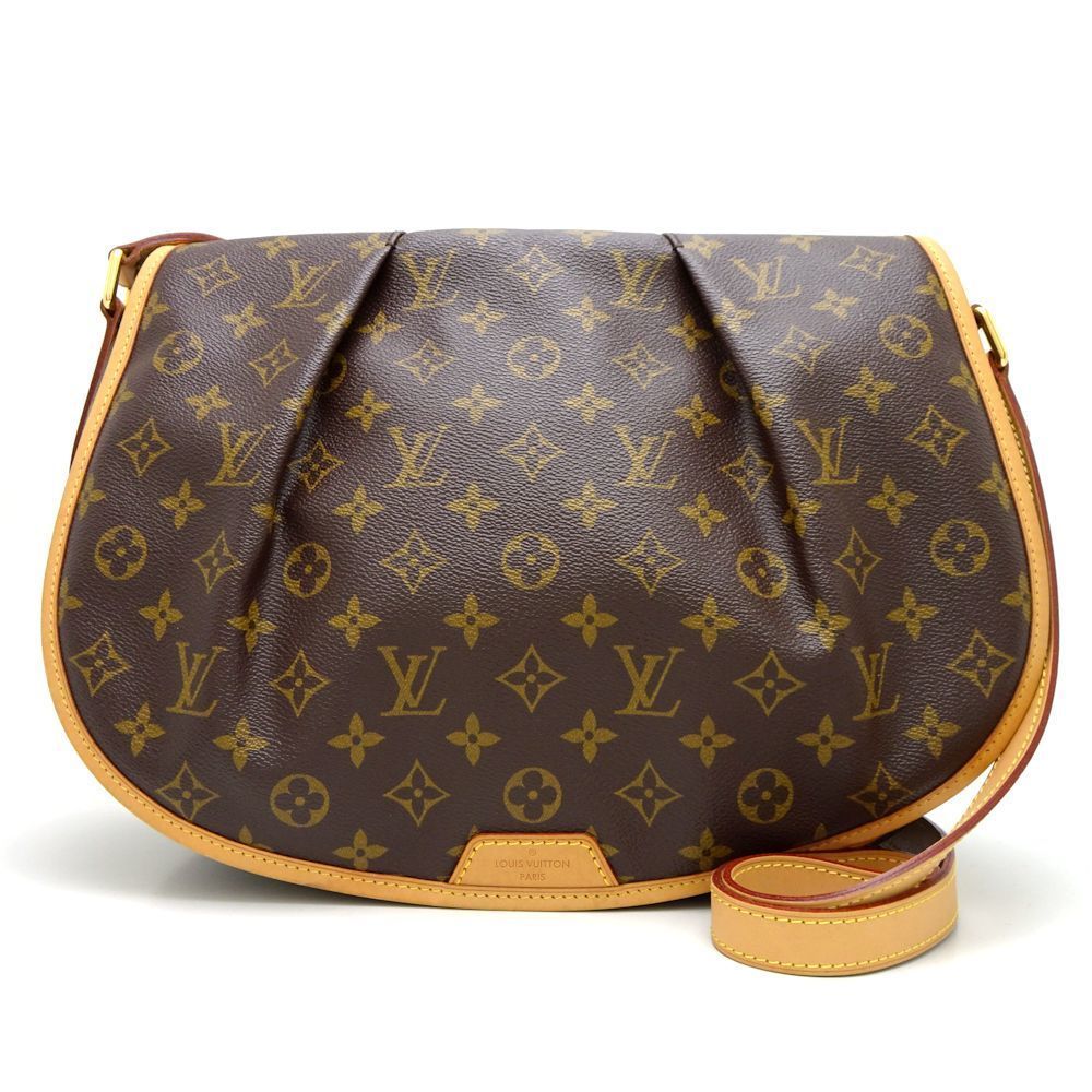Louis Vuitton Monogram Menilmontant Brown Shoulder